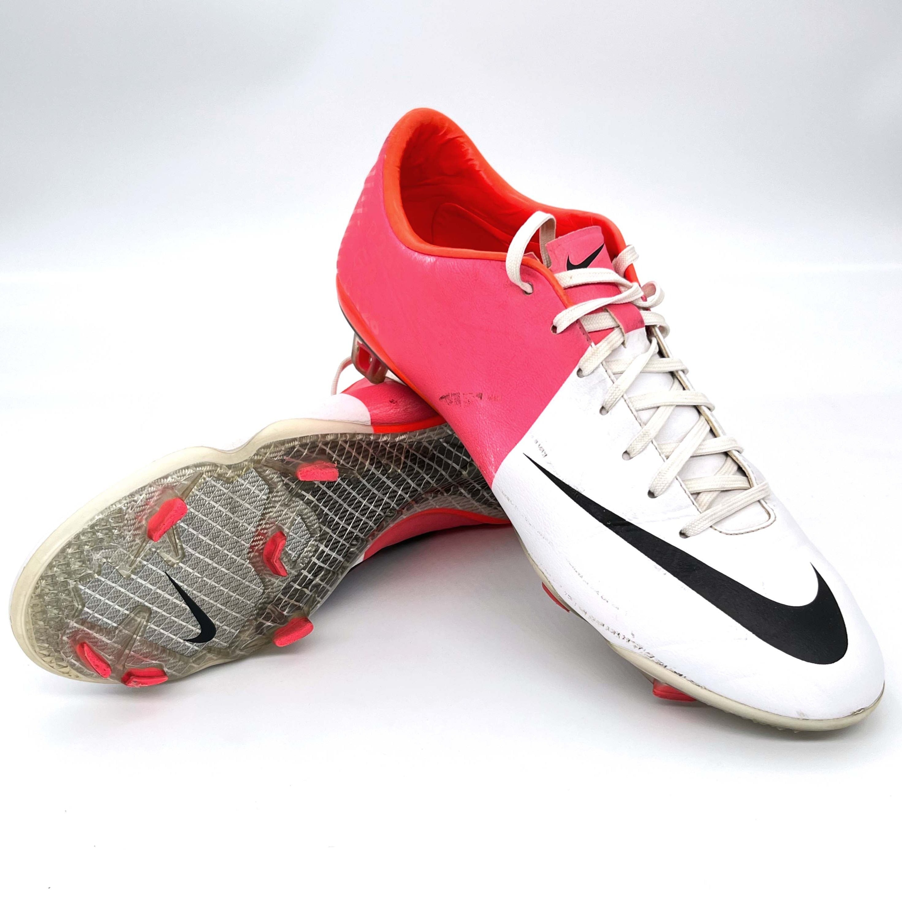 Nike mercurial vapor viii pink store and white