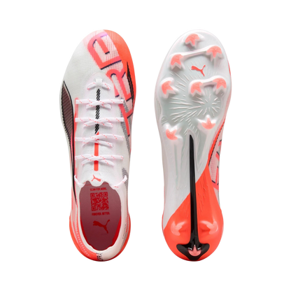 Puma Ultra 5 Pro FG/AG Jr-white