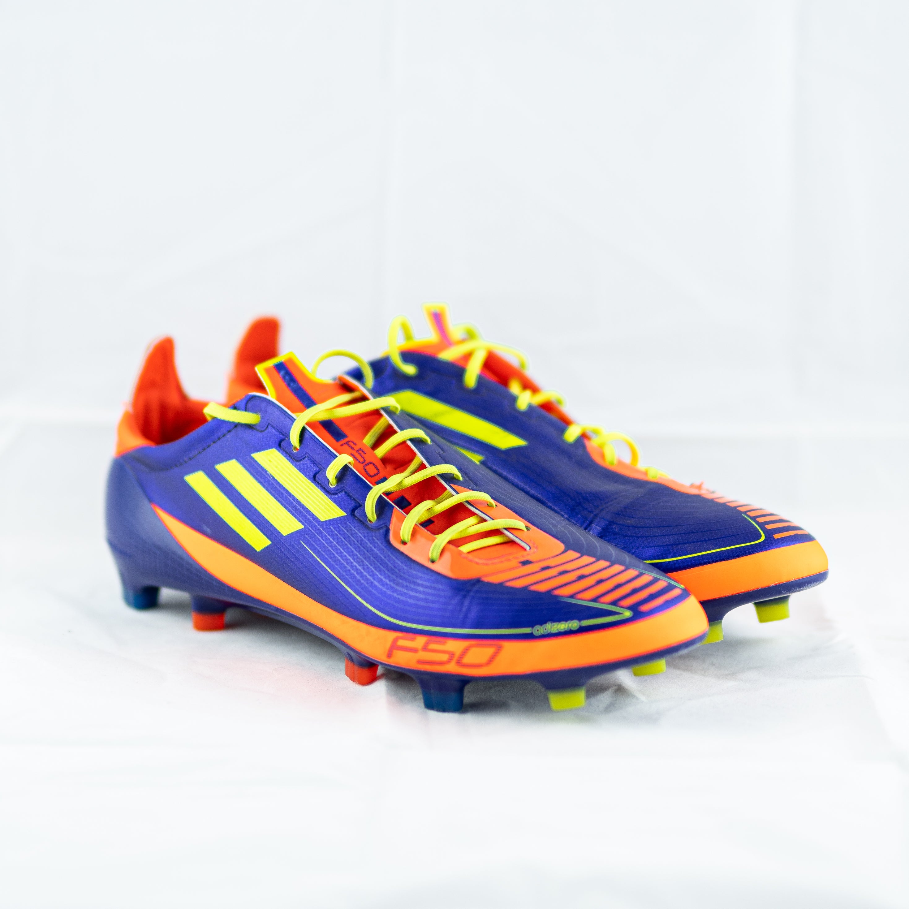 Adidas f50 cheap bleu orange